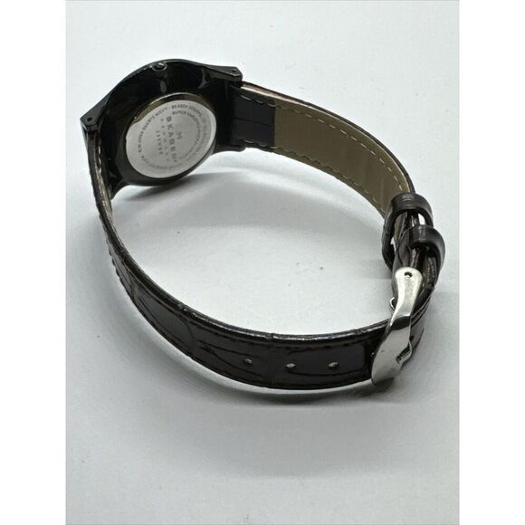 Skagen 233MBB Unisex Brown Leather Strap Analog Dial Quartz Wrist Watch AEA187 main image 5